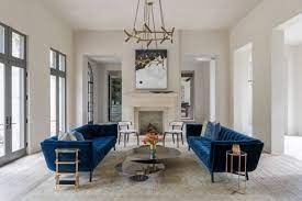 Consider a palette of blue, white, and brown. Colour Schemes And Ideas To Go With Your Blue Sofa Houzz Uk