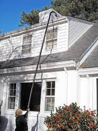 They will also reduce the amount of rain that collects in the gutter to prevent the surface from becoming damp. The Best Gutter Cleaning Tool Gutter Clutter Buster Gutter Clutter Buster Clean Gutters From Ground Level Cleaning Gutters Gutter Cleaning Tool Rain Gutter Cleaning