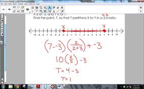Partitioning A Segment Segmentation Math Partition