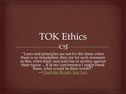 Ppt Tok Ethics Powerpoint Presentation Free Download Id 2265155
