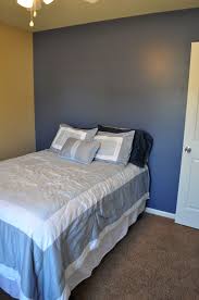 Our Guest Bedroom Paint Colors Sherwin Williams Distance The Blue Wall Bedroom Paint Colors Sherwin Williams Bedroom Paint Colors Master Bedroom Paint Colors