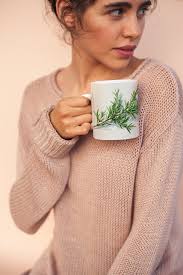 Mug aquarelle romarin 11 oz