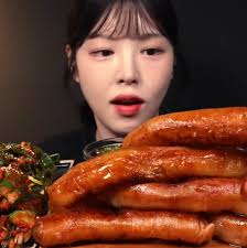 Mukbang Daechang Eating Show with Boki