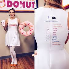 Dunkin Donuts Costume Got Coffee Diy Dunkin Donuts Costume Donut Costume Halloween Party