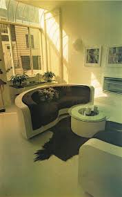 Living Rooms 1972 Futuristic Interior Vintage Interior Design Design