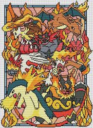 Not only can you make a massive 21 panel piece of art. Sg047 Pokemon Go Fire Cross Stitch Pattern Pdf Stained Etsy Pokemon Cross Stitch Pixel Art Pokemon Disney Cross Stitch Patterns