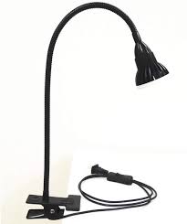 Zsgoes 5w Gooseneck Led Clamp Desk Lamp Clip On Bendable Steel Light C Clamp Sewing Machine Steel Lighting Desk Lamp Lamp
