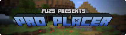 I have a craftbukkit server on 1.8. Pro Placer Mods Minecraft Curseforge