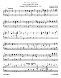 This Is The Famous Hornpipe From Handel S Water Music Often Used In Wedding Services As A Voluntary Or A Processional Sheet Music Classical Sheet Music Music