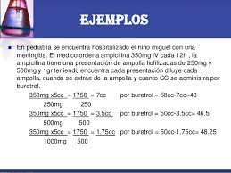 Calculo De Dosis