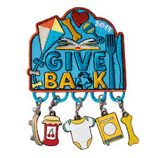 2021 Give Back Patch Girl Scout Fun Patches Girl Scout Patches Back Patch