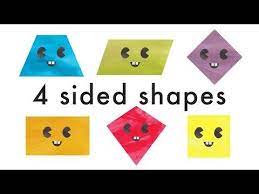 Learn Quadrilateral Shapes For Kids Learn 4 Sided Shapes Recognising Shapes Youtube Quadrilateral Shapes Shapes For Kids Quadrilaterals