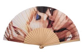 La Perfection Louis Kiss Inge Hand-Fan by DUVELLEROY Paris 1827 Made in  France : Amazon.sg: Home