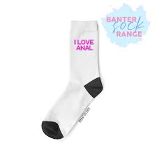 I LOVE ANAL SOCKS | FUNNY SOCKS