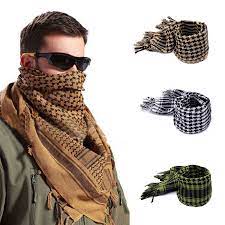 Outdoor Tactical Arab Scarf Warm And Windproof Scarf Salolist Com In 2021 Shemagh Scarf Arab Scarf Military Scarf