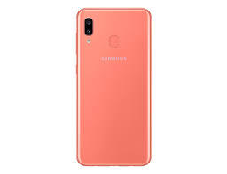 The phone is very light. Galaxy A20