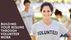 building your resume though volunteer work