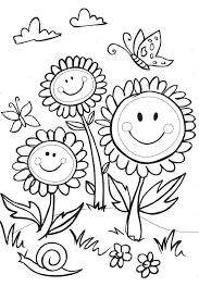 Get 20+ Free Spring Coloring Pages - Flowers, Butterflies & More!