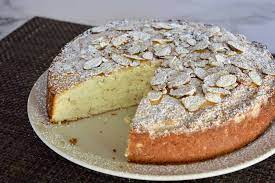 Almond Ricotta Cake Italian Dessert This Delicious House Recipe Desserts Italian Desserts Almond Tart Recipe