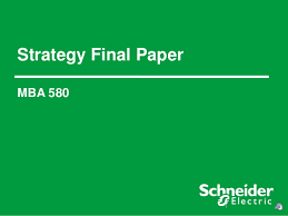 Schneider Electric Strategy Presentation