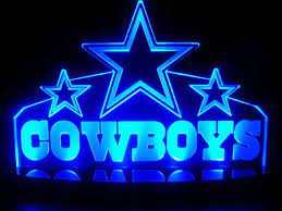 Nfl Dallas Cowboys Led Desk Lamp Night Light Beer Bar By Ambangkok 59 95 Love It Dallas Cowboys Pictures Dallas Cowboys Decor Dallas Cowboys Room