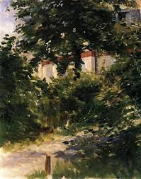 a corner of the garden in rueil edouard manet edouard manet manet morisot
