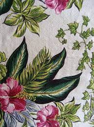 Hawaiian floral antique pattern bark cloth. Pin On Diseno