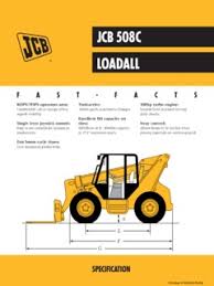 Telehandlers Jcb Specifications Cranemarket