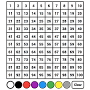 Number chart to 100 from classplayground.com