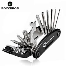 036 17 89 Rockbros 16 In 1 Multifunction Bicycle Repair Tools Kit Hex Spoke Cycling Screwdriver Tool Mtb Mountain Cycl Bike Tools Bicycle Tools Bike Repair