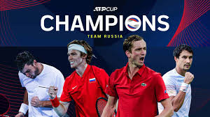 Medvedev grabbed an early break advantage against wawrinka before the trainer's visit ahead of the eighth game. Daniil Medvedev Wins Atp Cup For Russia Atp Tour Netral News