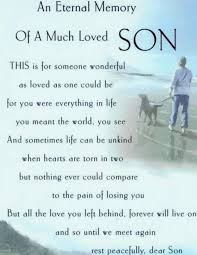 Missing You So Much My Dearest Son Shaun Son Poems Missing My Son Heaven Quotes