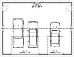 A single garage is the smallest dimension for parking only one car. Standard 3 Car Garage Size Square Feet