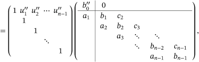 Learn more about matrix, i need help using loops ldu. Factorization And Inversion Of Finite And Infinite Comrade Matrices Tomeo 2020 Computational And Mathematical Methods Wiley Online Library