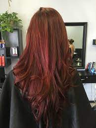 Rich Mahogany Color With Hints Of Red Violet Hair Inspiration Hair Beauty Long Hair Styles