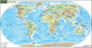 Make use of this exercise to learn, review or revise definitions, interesting facts and useful information about rivers in this pdf worksheet for 6th grade childrern. World Physical Map Physical Map Of World