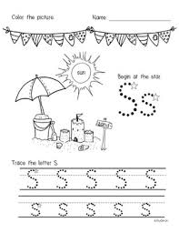 This simple guide can be used by teachers to assign the correct homework; Beginner Reading No Prep Worksheets Letter S Prek K By Joliedesign