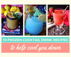 10 Frozen Cocktail Drink Recipes To Help Cool You Down Just A Pinch Frozen Cocktails Cocktail Drinks Recipes Cocktail Drinks
