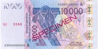 Comment utiliser un détecteur de faux billets ? Billet De 10 000 Fcfa Billets Et Pieces Fcfa Bceao