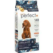 perfect junior kuzu etli ve somonlu yavru kopek mamasi 15 kg kopek kuru mamalari perfect