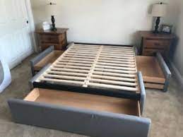 Shop for headboard footboard bed frames at walmart.com. How A Generous Donation Of Upholstered Beds Without Headboards Sparked My Creative Side Deconstruction Reuse Network