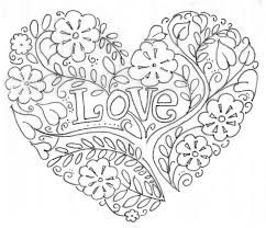 Each printable highlights a word that starts. Adult Heart Coloring Pages Coloring Pages For All Ages Coloring Library