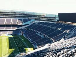 soldier field section 434 row 19 home of chicago bears