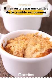 Crumble Aux Pommes Recette Recette Crumble Recette Crumble Pomme Crumble Pomme