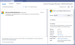 The webview2 api sample is intended to be the most comprehensive guide available and will be notable features in our webview2 api sample are navigation, web messaging (communication. Getting Started With Webview2 For Win32 Apps Microsoft Edge Development Microsoft Docs