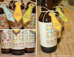 Sending beer is the gift you know dad will put to good use! Free Printable Father S Day Bottle Labels And Tags Botanical Paperworks