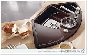 25 creative corner kitchen sink design