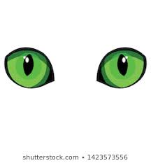 Green Cat Eyes Stock Vectors Images Vector Art Shutterstock Stock Vector Cats Vector Art