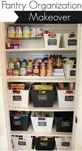 Pantry Organization Makeover Small Pantry Organization Pantry Organisation Home Organization