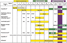 Recommended Childhood Immunization Schedule United States